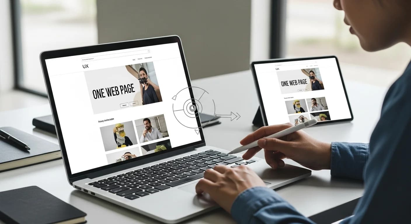 Strategic Marketing for Business Growth: Why Single Page UX/UI is the Key to Conversions in 2026